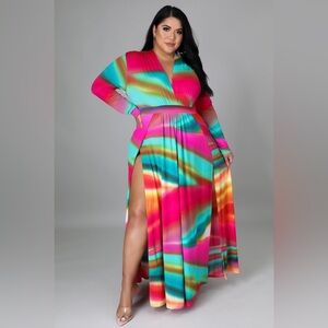 Janette‎ Plus Long Sleeve  Talk nice dress